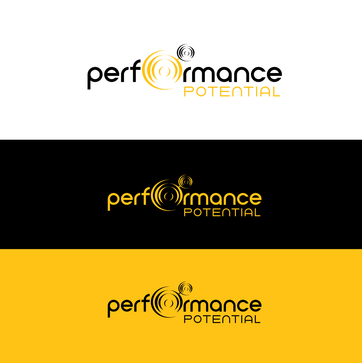Logo Design by AbhishekkM'24 for Performance Potential | Design #18086535