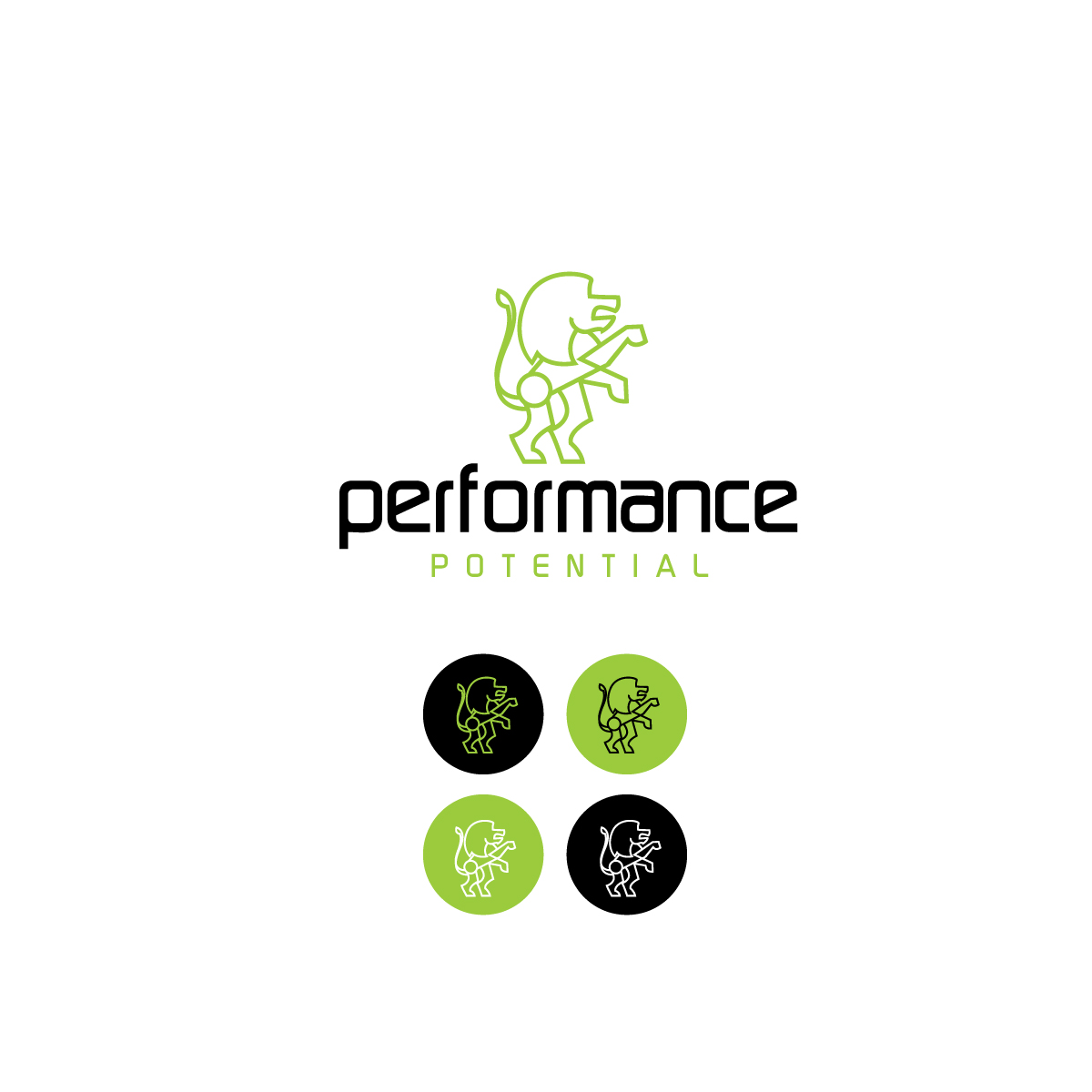 Logo Design by AbhishekkM'24 for Performance Potential | Design #18096008