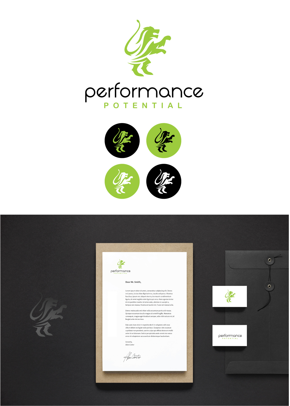 Logo Design by AbhishekkM'24 for Performance Potential | Design #18102282