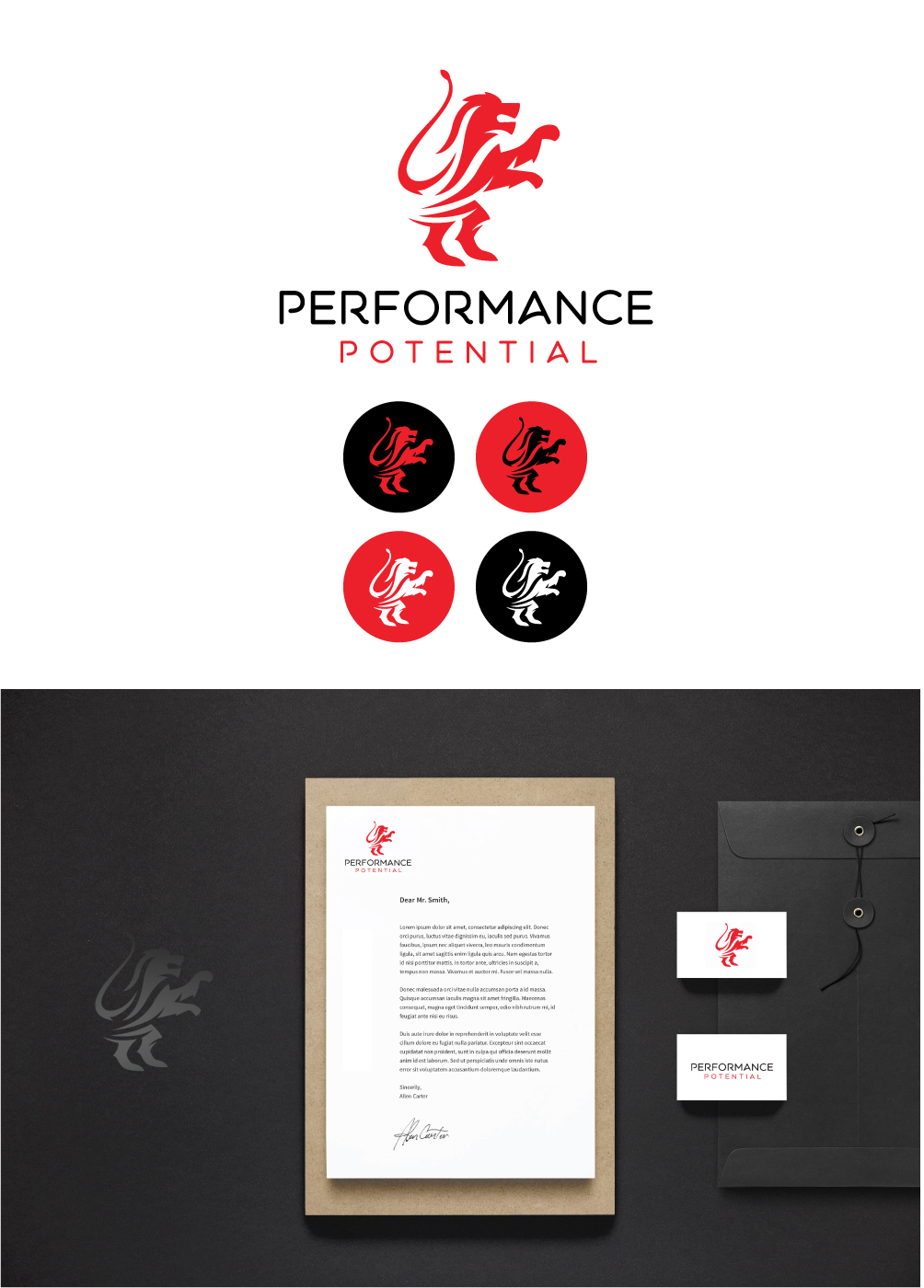Logo Design by AbhishekkM'24 for Performance Potential | Design #18102283