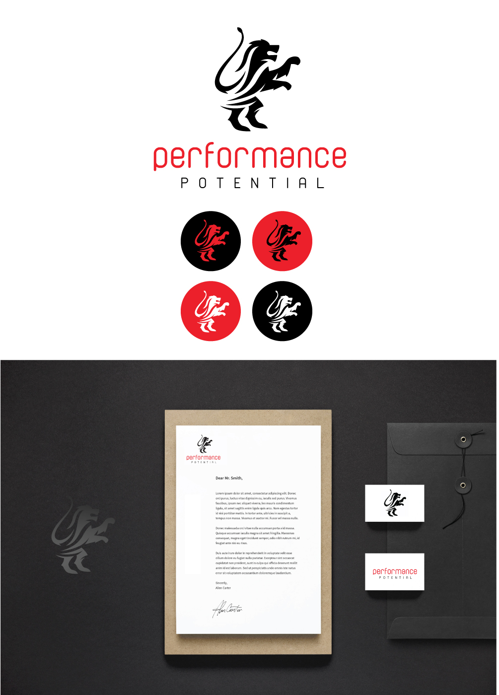 Logo Design by AbhishekkM'24 for Performance Potential | Design #18102285