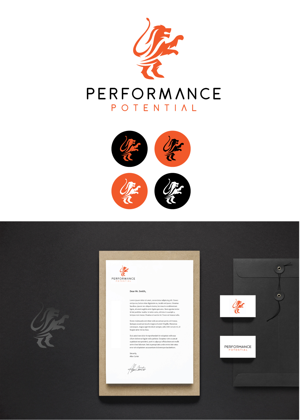 Logo Design by AbhishekkM'24 for Performance Potential | Design #18102286