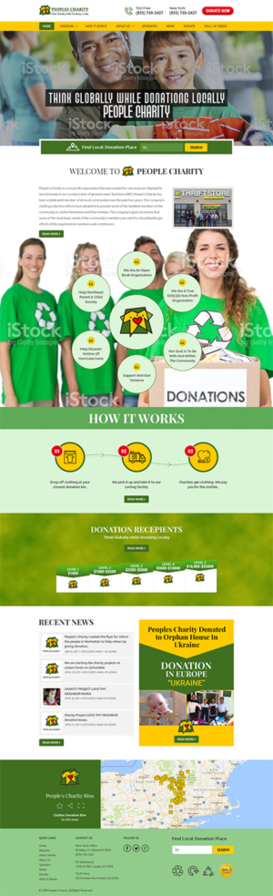 Peoples Charity Inc | Web Design by RupalTechno