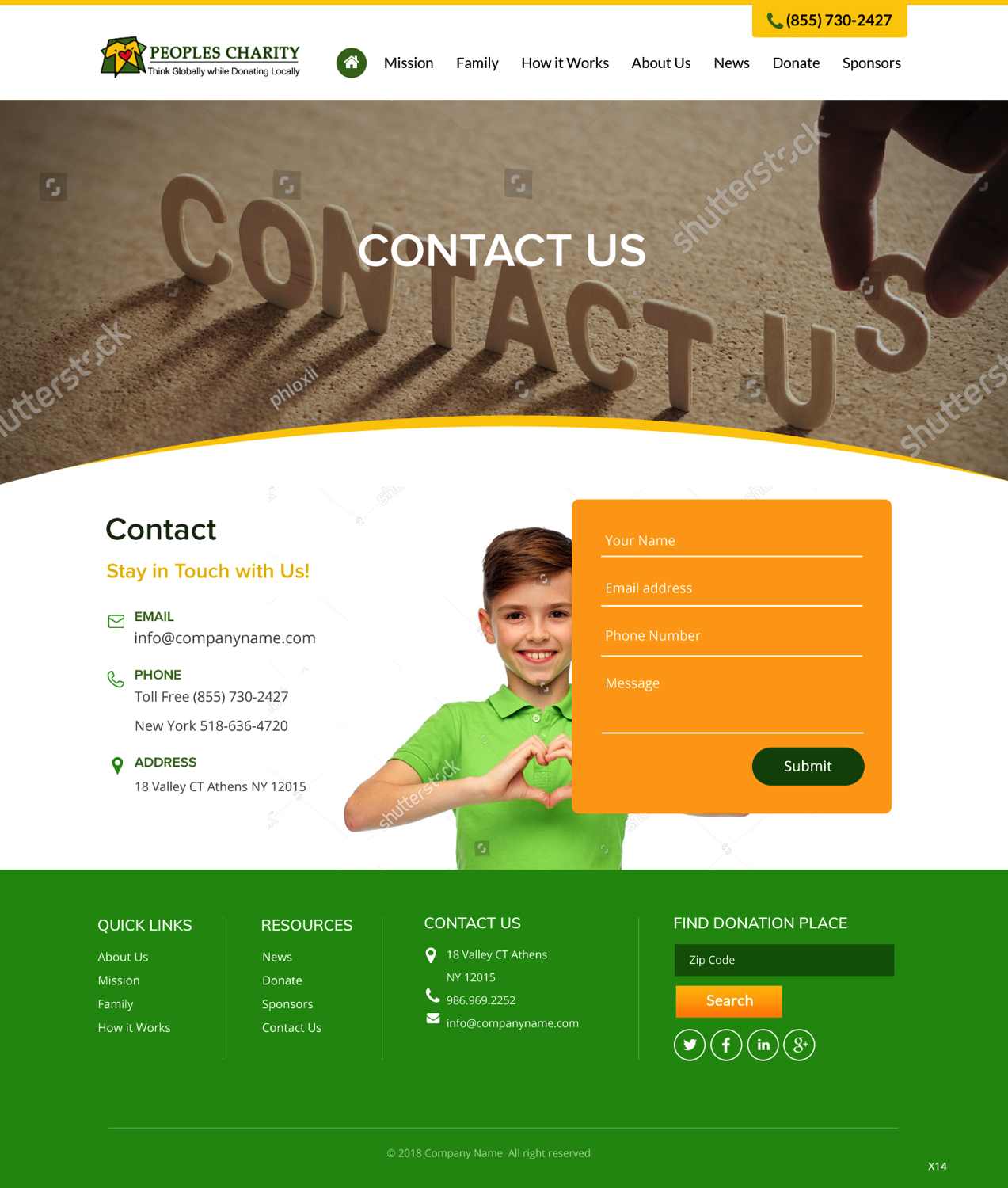 Web Design by pb for Peoples Charity | Design #18234863