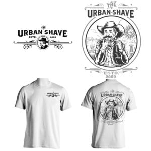 Diseño de Camiseta por krizvector para The Urban Shave | Diseño #18131303
