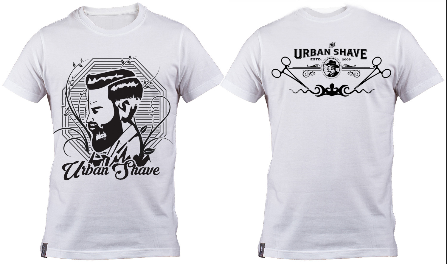 T-shirt Design by creative gravity for The Urban Shave | Design #18076101