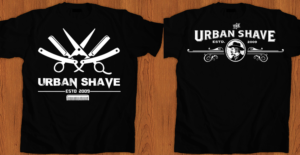 T-shirt Design by creative gravity for The Urban Shave | Design: #18076501
