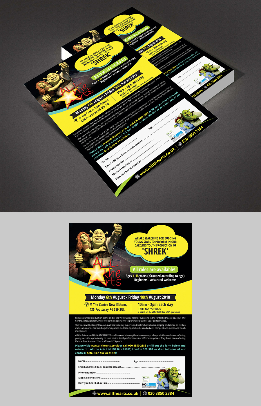 Flyer Design by Aurora:) for this project | Design #18082642