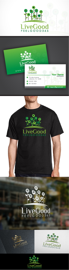 Diseño de Logo por debdesign para LiveGoodFeelGood365 | Diseño: #18144494