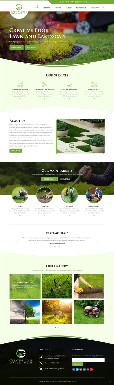 Wordpress Design by pb for this project | Design #18087921