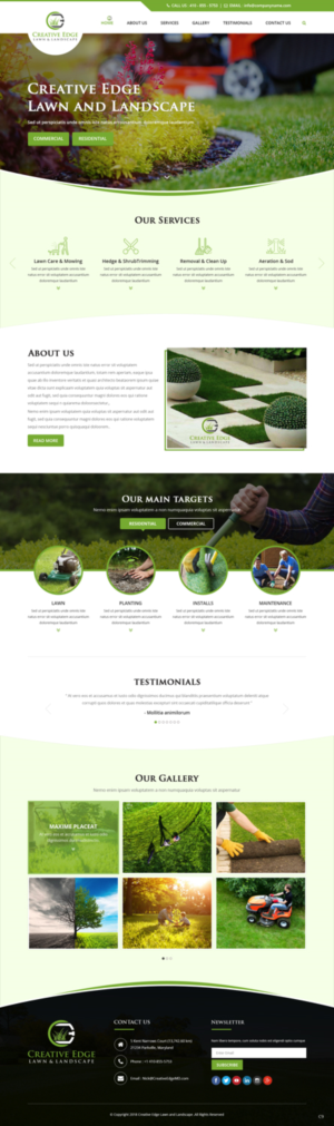 Wordpress Design by pb for this project | Design: #18087921