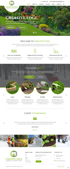 Wordpress Design by pb for this project | Design: #18087927