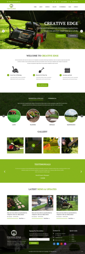 Wordpress Design by pb for this project | Design: #18087937
