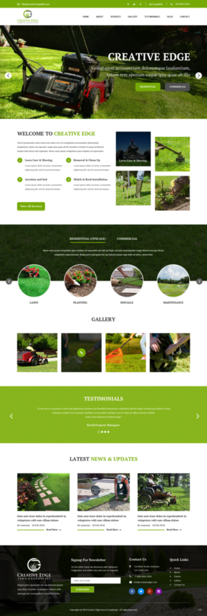 Wordpress Design by pb for this project | Design: #18087938