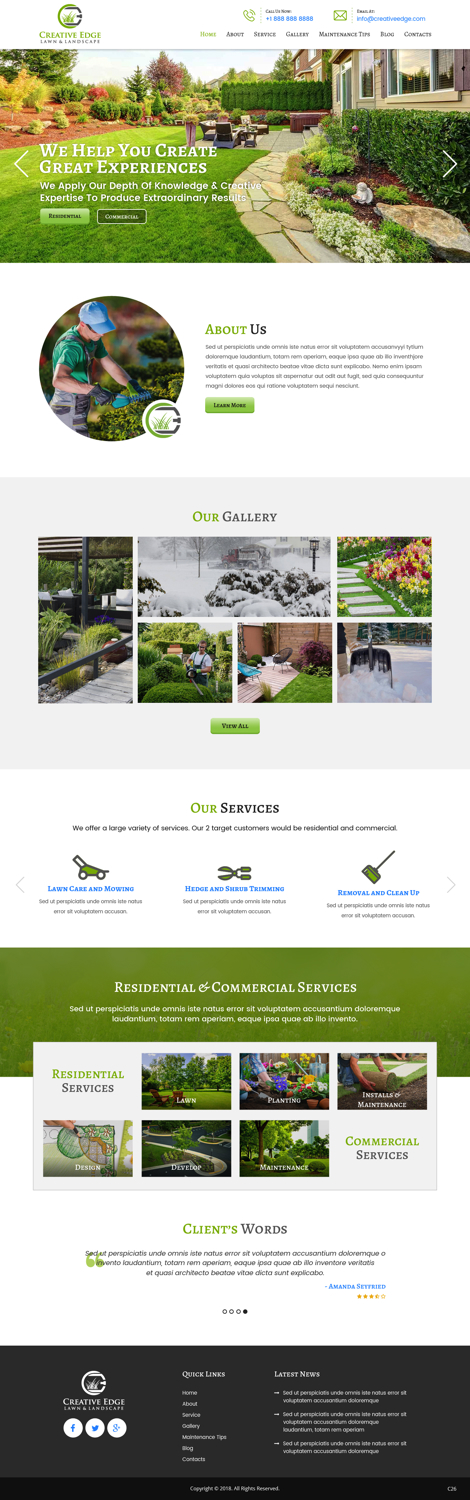 Wordpress Design by pb for this project | Design #18087940