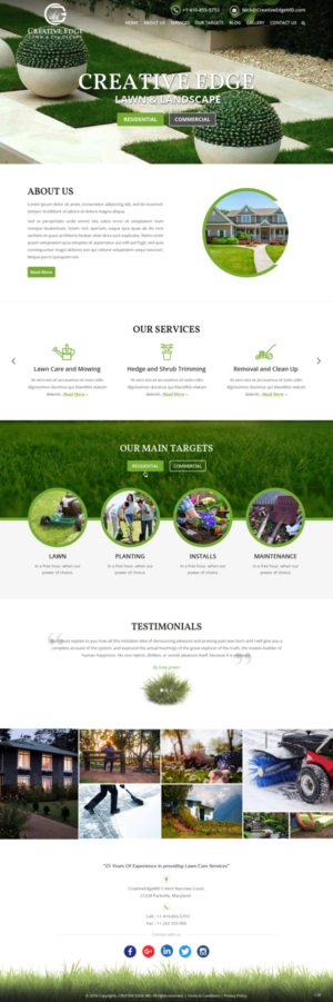 Wordpress Design by pb for this project | Design: #18087942