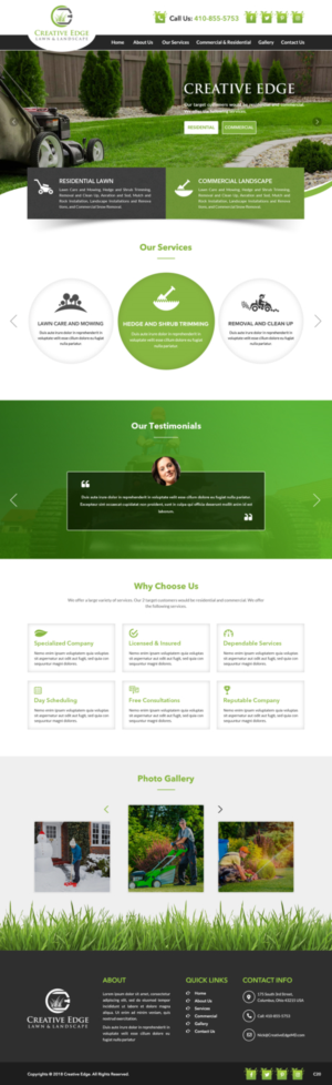 Wordpress Design by pb for this project | Design: #18105233