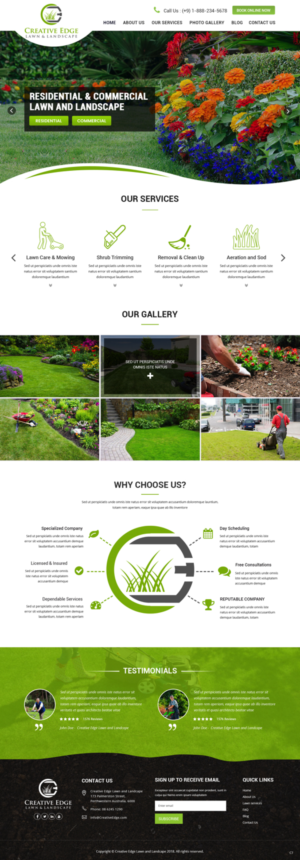 Wordpress Design by pb for this project | Design: #18105234