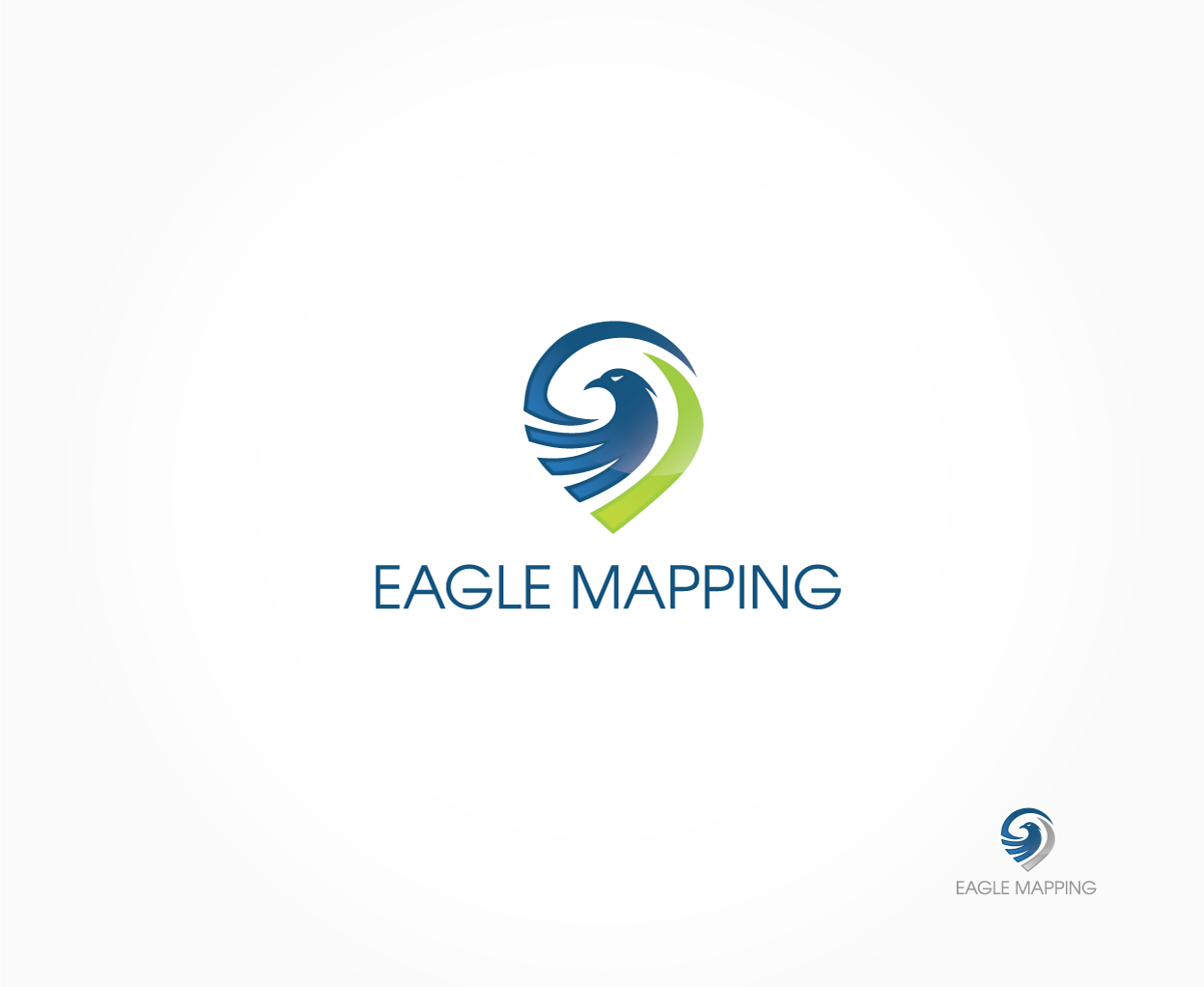Logo Design by Shigh5 for Eagle Mapping Ltd. | Design #18144485