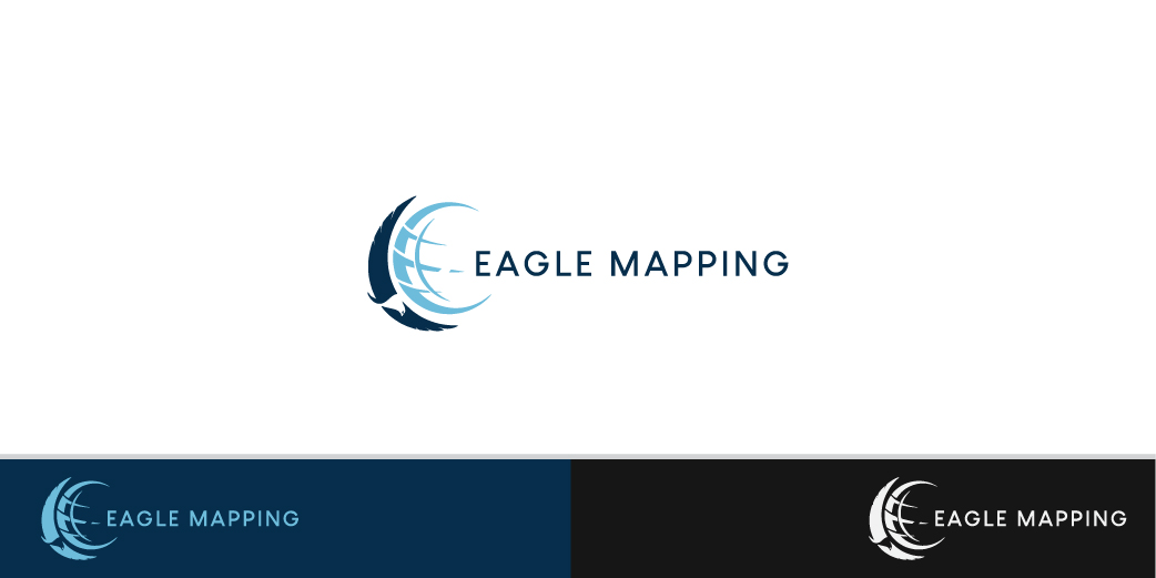 Logo Design by Mime Artworks for Eagle Mapping Ltd. | Design #18187099