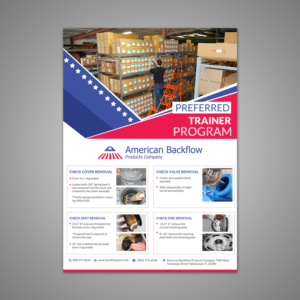 Flyer Design by creative.bugs for American Backflow Products Company | Design: #18104126