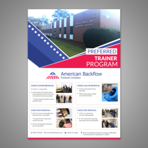 Flyer Design by creative.bugs for American Backflow Products Company | Design: #18166089