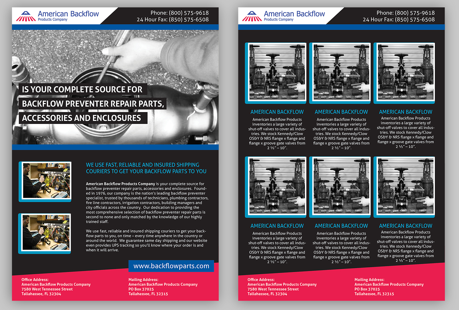 Design de Flyer par jdr1992 pour American Backflow Products Company | Design #18087551
