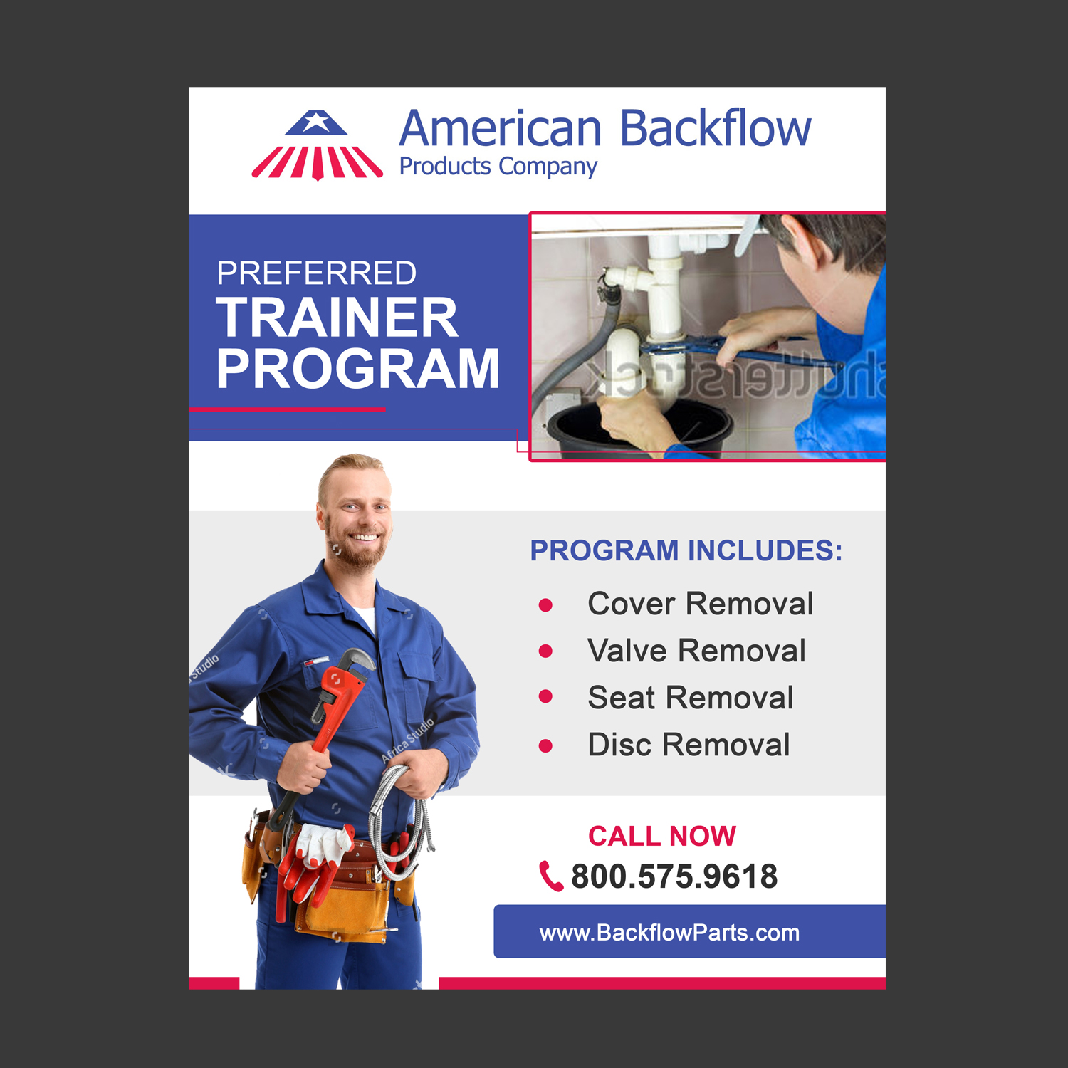 Flyer Design by J.J Designer for American Backflow Products Company | Design #18096889