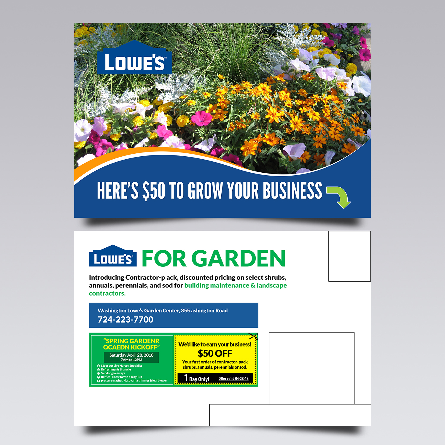 Postcard Design by VEGA-Designs for Vision Quest Life Coaching | Design #18095452
