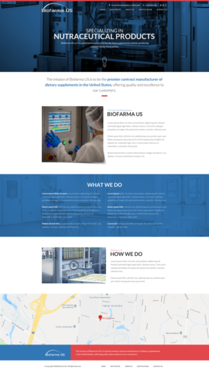Web Design by Clofix for Biofarma - US, LLC | Design #18211273