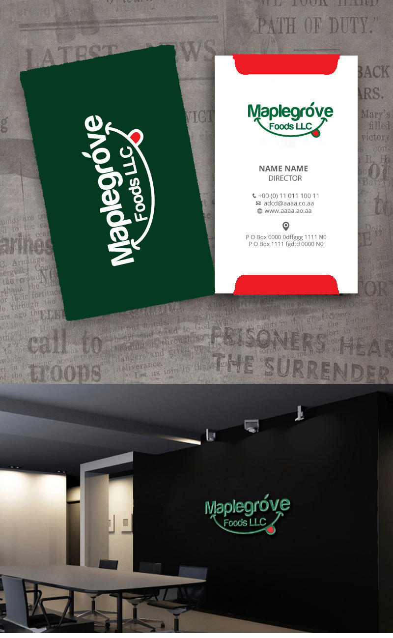 Diseño de Logo por zebronicgraphic para Maplegrove Foods LLC | Diseño #18089396