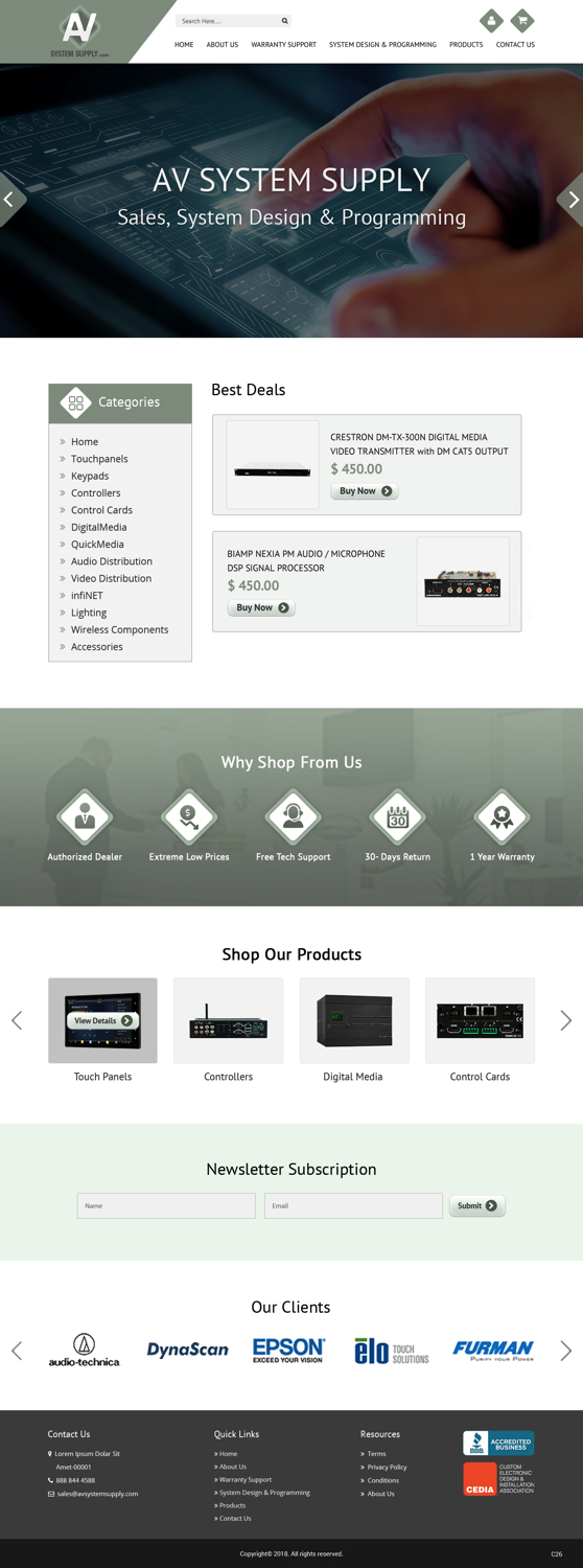 Diseño Web por pb para este proyecto | Diseño #18115575