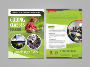 Flyer for Programming Classes for Kids | Flyer-Design von Gfx.26™