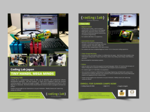 Flyer for Programming Classes for Kids | 68 Flyer Designs for Incurate LLC