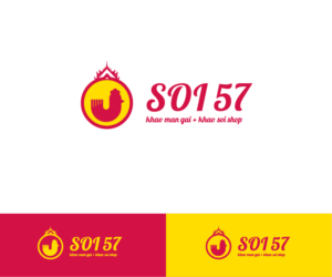 SOI 57 (khao man gai + khao soi shop) | Diseño de Logo por bluejet