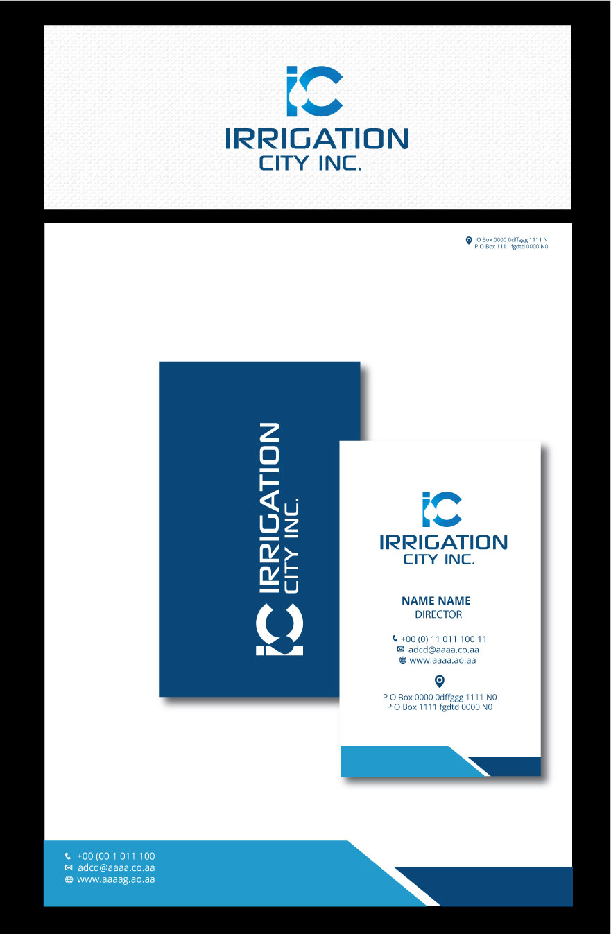 Logo Design by zebronicgraphic for Irrigation City | Design #18096149