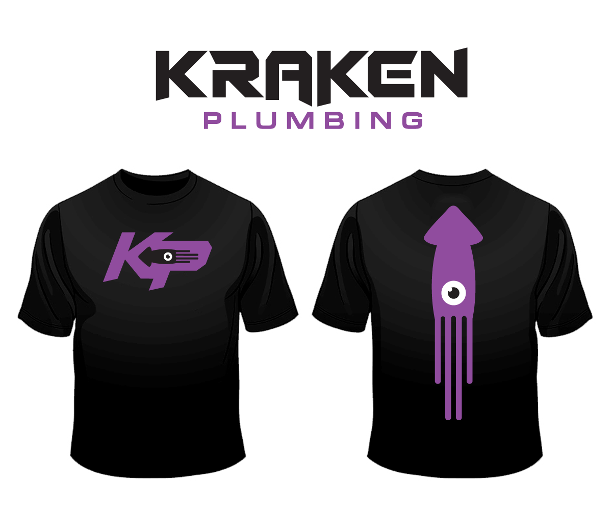 Logo Design by Buck Tornado for Kraken Plumbing | Design #18475324