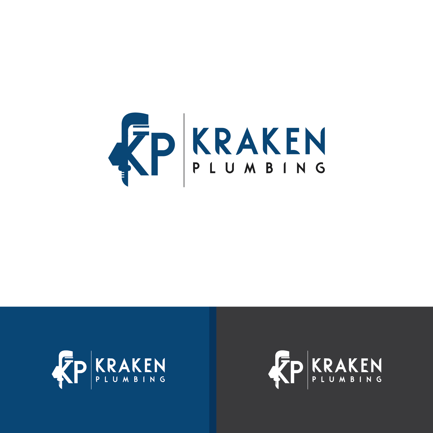 Logo-Design von Deziners Zone für Kraken Plumbing | Design #18436468