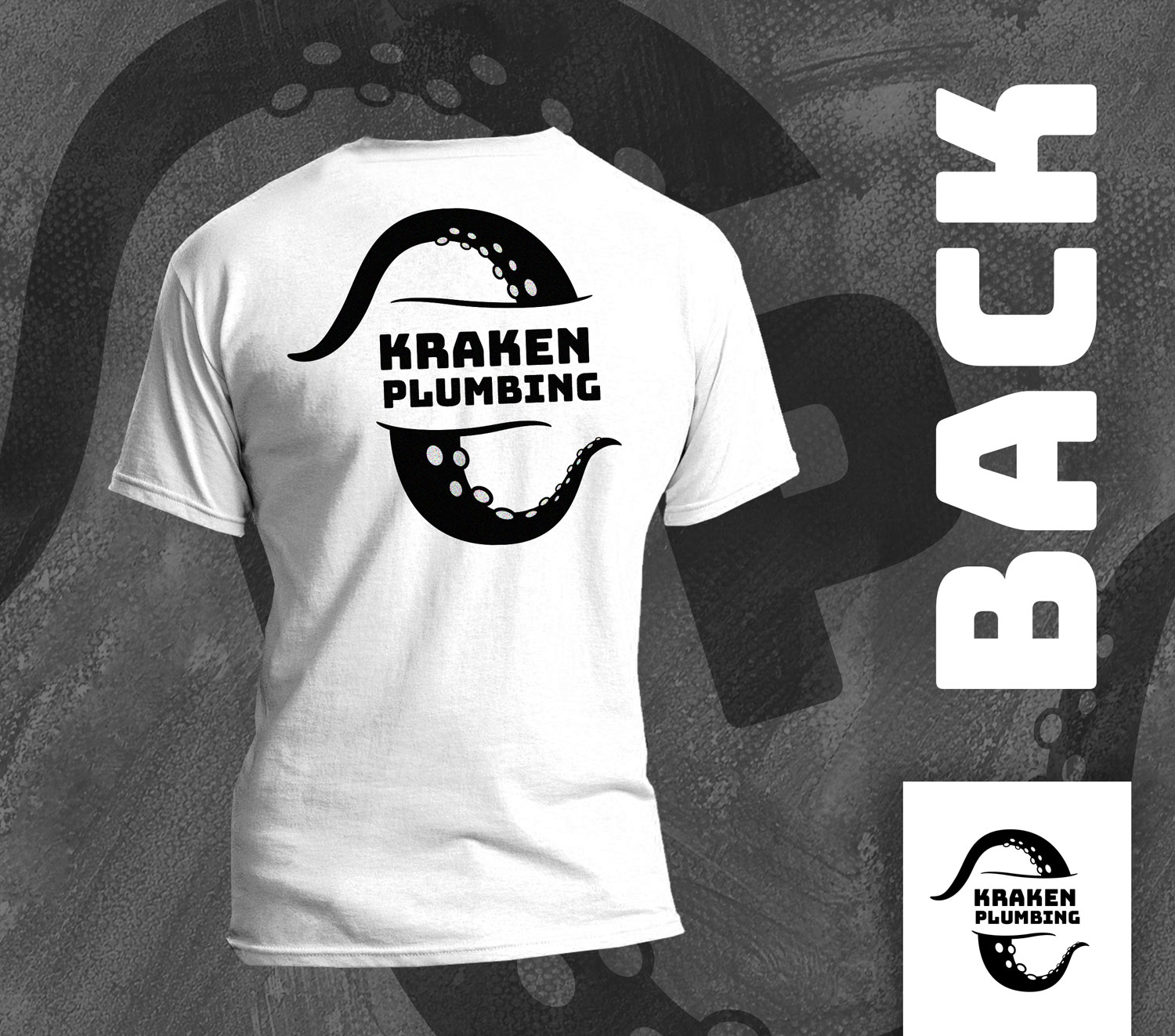 Logo Design by Rons. for Kraken Plumbing | Design #18538935
