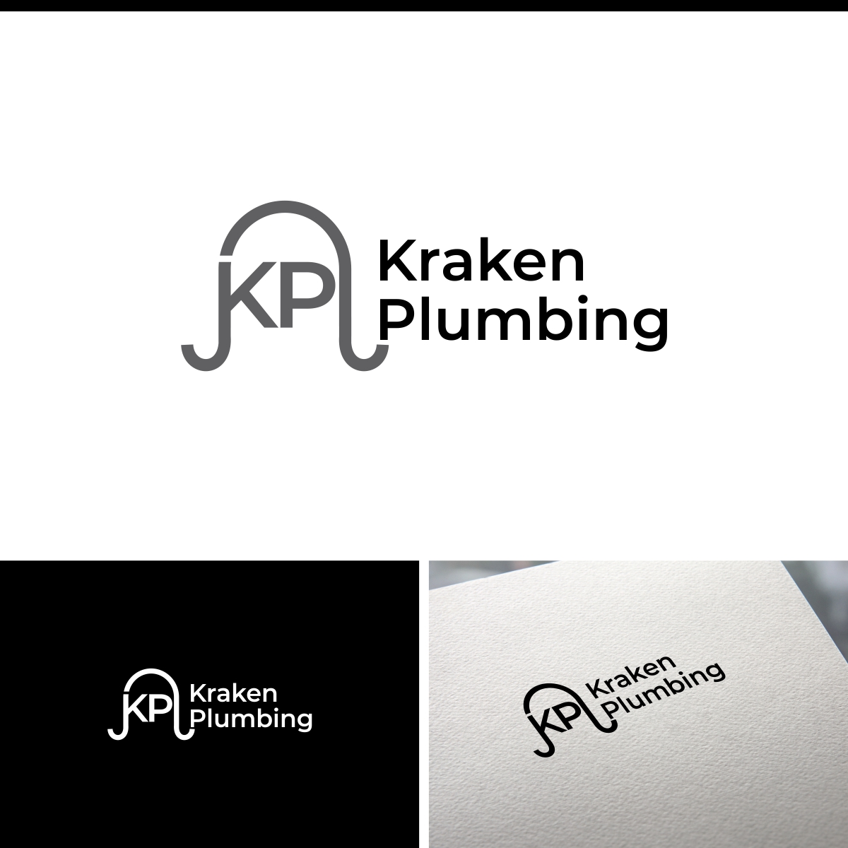 Logo-Design von e-graphics für Kraken Plumbing | Design #18438653