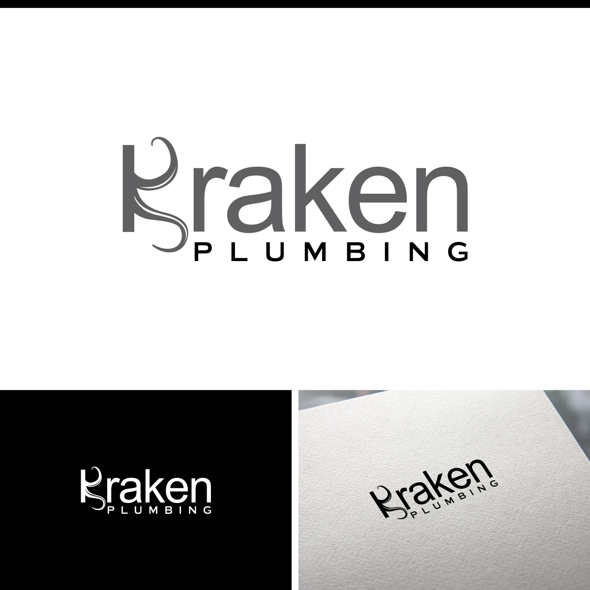 Design de Logo par e-graphics pour Kraken Plumbing | Design #18438654