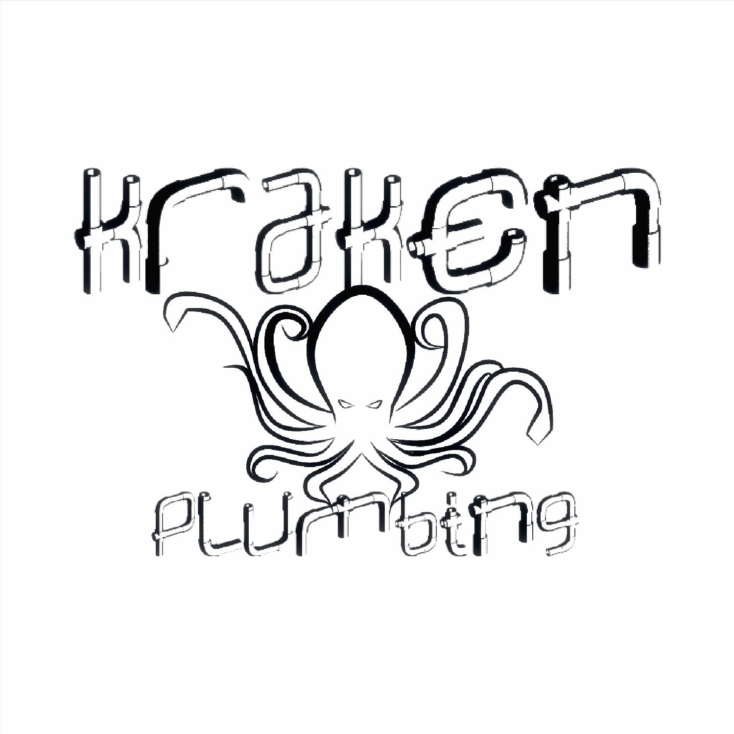 Logo Design by Mobile Design for Kraken Plumbing | Design #18493847