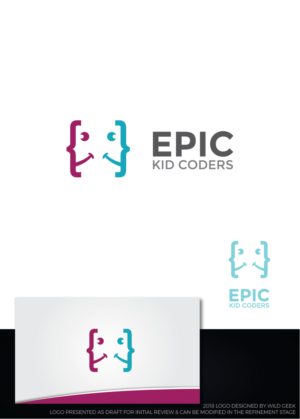 Epic Kid Coders | Logo Design by Wild Geek