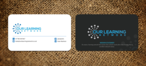Our Learning Network business card | Design de Carte de Visite par Sandaruwan