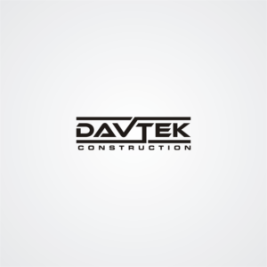 Logo Design by PAYUNG Media Creative for DAVTEK CONSTRUCTION INC. | Design: #18165360