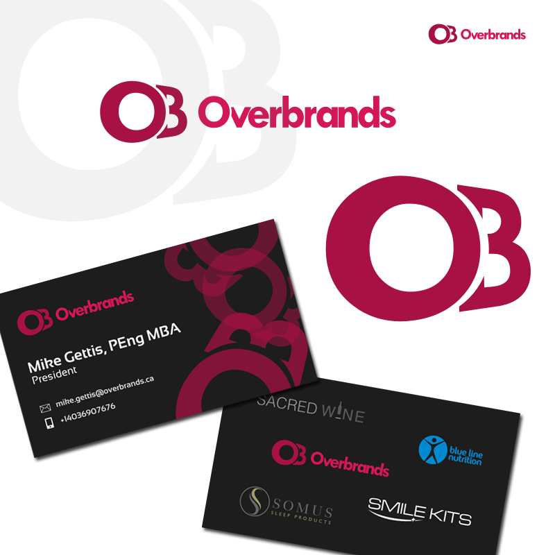 Logo and Business Card Design by ketoprofen for Overbrands | Design #2782070