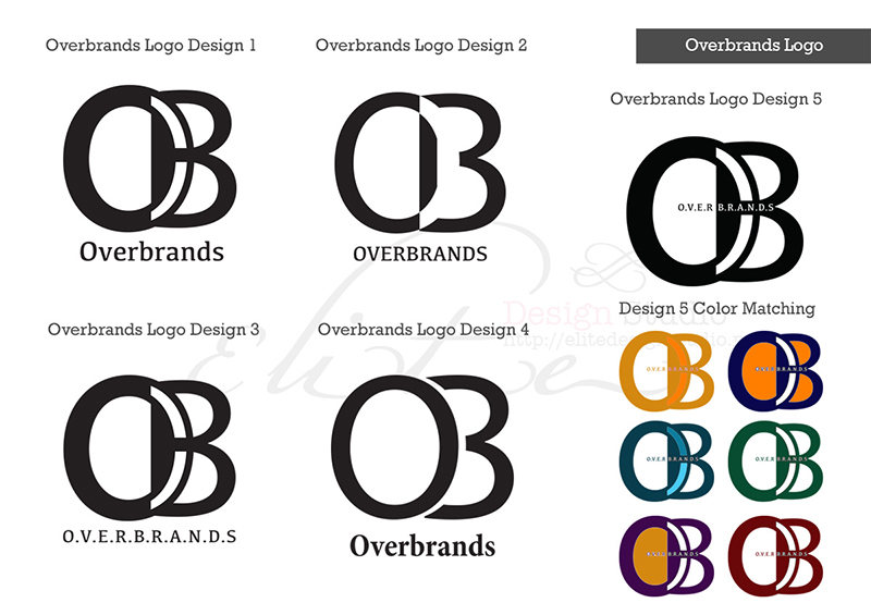 Logo and Business Card Design by Caroloh for Overbrands | Design #2791368