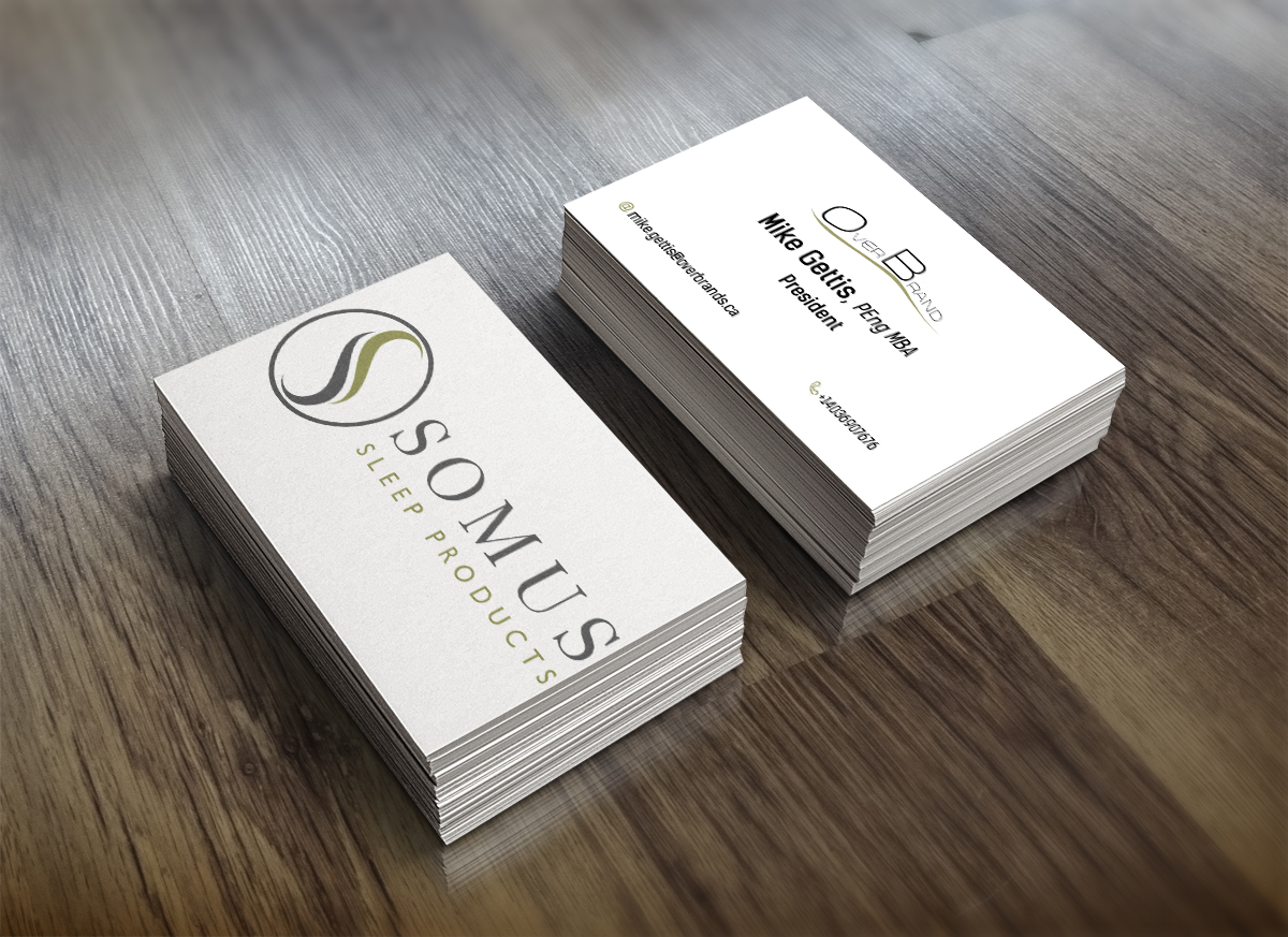 Diseño de Logo y Tarjeta de Presentación por Ron Mickey para Overbrands | Diseño #2782560