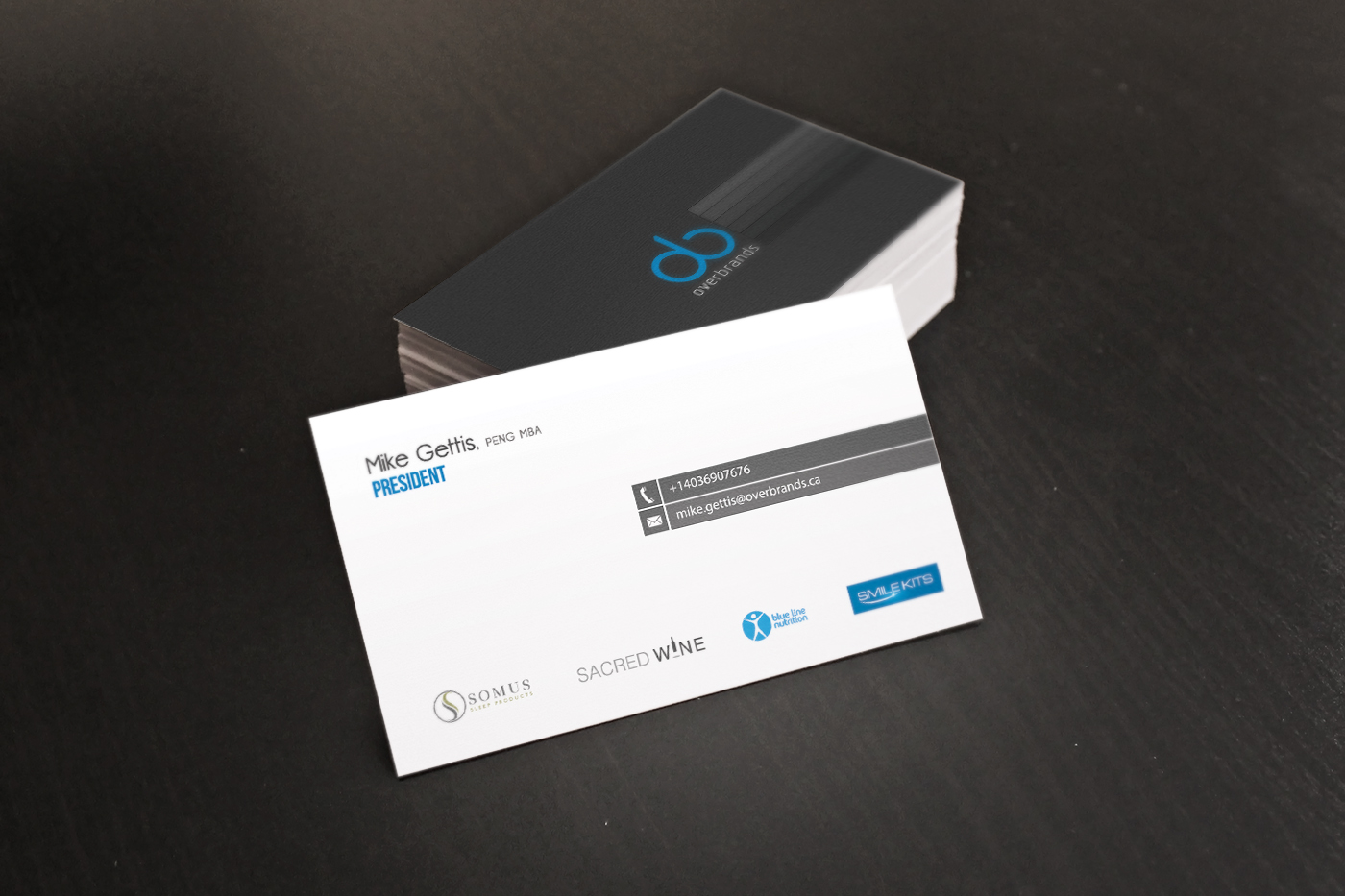 Diseño de Logo y Tarjeta de Presentación por Morella para Overbrands | Diseño: #2781001