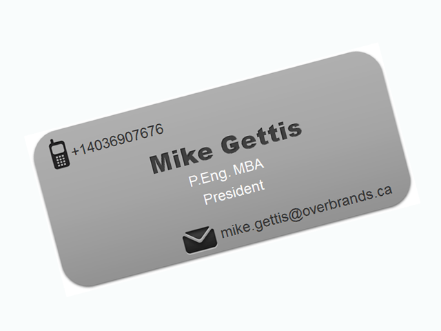 Logo and Business Card Design by Mayur jagatiya for Overbrands | Design #2789154